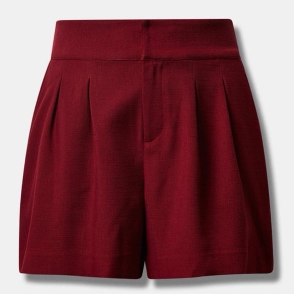 Wide Leg Studio Pique Short 16 - Picture 3 of 4